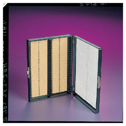 Picture of Slide Storage Box Black, Hinged Closure, Holds 100 Device For Microscope Slides22-267294