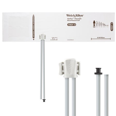 Picture of Blood Pressure Cuff FlexiPort® Adult Thigh X - Large Cuff 40 - 55 cm Cloth Fabric CuffSOFT-13-2TP