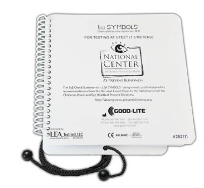 Picture of Vision Screening Book LEA SYMBOLS® 5 Foot252112