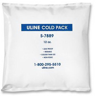 Picture of Refrigerant Gel Pack 1 X 5-1/2 X 5-3/4 Inch, 12 oz. For Safe Transport of Temperature-sensitive ItemsS-7889