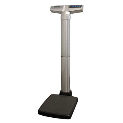 Picture of Floor Scale Health O Meter® Digital Display 220 kg Capacity Gray Battery Operated499KG