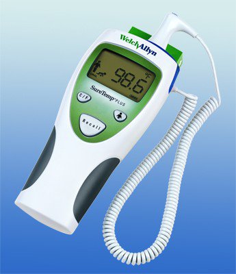 Picture of Electronic Veterinary Probe Thermometer SureTemp® Rectal Veterinary Probe Wall Mount01690-301V