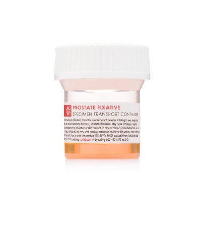 Picture of Prefilled Formalin Container Polypropylene 10 mL Fill in 20 mL (0.67 oz.) Screw Cap Warning Label NonSterilePF0507B500