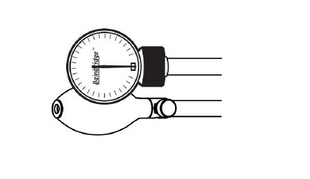 Picture of Blood Pressure Cuff Trimline® Child Arm Small Cuff 13.8 - 21.5 cm Cloth Fabric Cuff39186