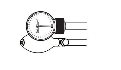 Picture of Blood Pressure Cuff Trimline® Child Arm Small Cuff 13.8 - 21.5 cm Cloth Fabric Cuff39186