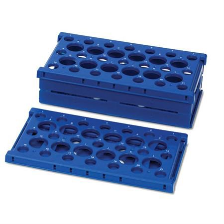 Picture of Expanding / Collapsing Rack Test Tube Rack 12 / 21 Place 15 / 50 mL Tube Size Blue13022-BL