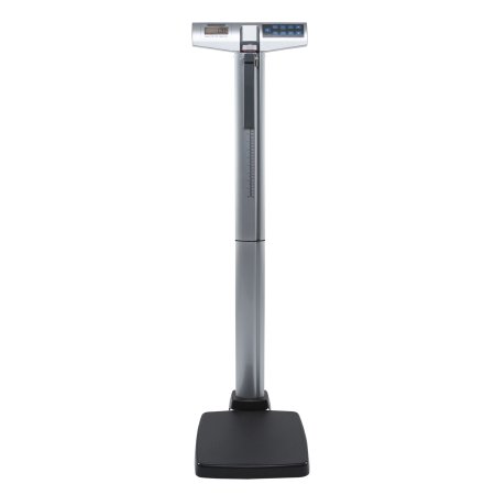 Picture of Column Scale with Height Rod Health O Meter® Digital Display 550 lbs. / 250 kg. Weight Capacity Gray501KL