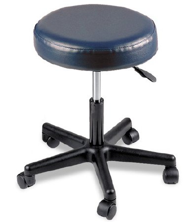 Picture of Therapy Stool Chattanooga Backless Pneumatic Height Adjustment 5 Casters Imperial Blue77060