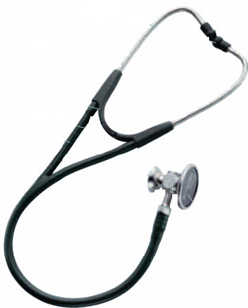 Picture of Cardiology Stethoscope Harvey® DLX Blue 1-Tube 17 Inch Tube Double-Sided Chestpiece5079-327S