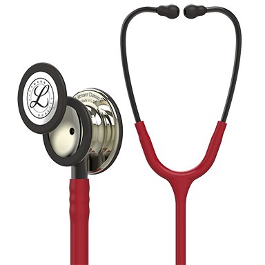 Picture of Classic Stethoscope 3M™ Littmann® Burgundy 1-Tube 27 Inch Tube Double-Sided Chestpiece5864