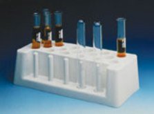 Picture of Drying Test Tube Rack Nalgene™ 17 Place 10 to 13 mm Tube Size WhiteS47891