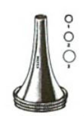 Picture of Ear Speculum Tip Round Tip Stainless Steel 3, 4, 5 mm Reusable19-40