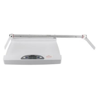 Picture of Pediatric Scale with Height Rod Health O Meter® Digital LCD Display 20 kg Capacity White Battery Operated553KGCT-HR