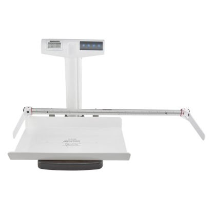 Picture of Pediatric Scale with Height Rod Health O Meter® Digital LCD Display 50 lbs. Weight Capacity White Battery Operated522KG-HR