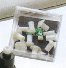 Picture of Ear Tips 8 mm, Mushroom Shape, White, Plastic Welch Allyn® TM 262 Auto Tymp™ 2620026008