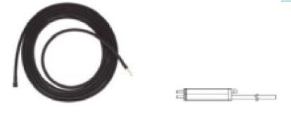 Picture of Monitor Tubing 3 Meter, With Metal Female Luer Slip Adapter For Welch Allyn Propaq and HP/Philips Monitors5082-245