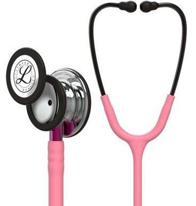 Picture of Classic Stethoscope 3M™ Littmann® Pink 1-Tube 27 Inch Tube Double-Sided Chestpiece5962
