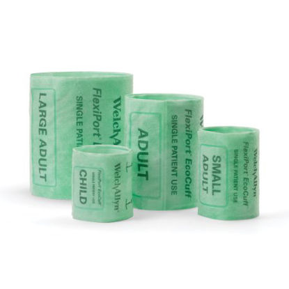 Picture of Blood Pressure Cuff FlexiPort® Infant / Child / Adult Arm Multi Cuff Sizes Assorted Size Range Nylon CuffECOCUFF-MLT