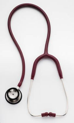 Picture of Classic Stethoscope Professional Series Burgundy 1-Tube 22 Inch Tube Double-Sided Chestpiece5079-139