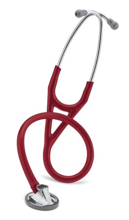 Picture of Cardiology Stethoscope 3M™ Littmann® Master Cardiology™ Burgundy 1-Tube 27 Inch Tube Single Head Chestpiece2163