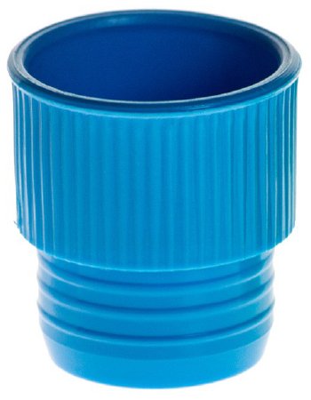 Picture of T401 Series Tube Closure Polyethylene Plug Cap Blue 17 mm For 17 mm Test TubesT401-10B