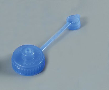 Picture of Bottle Adapter Cap Polyethylene Oral Medicine Dispensing Blue 28 mm / E For Standard Presription Bottles NonSterile7883-10