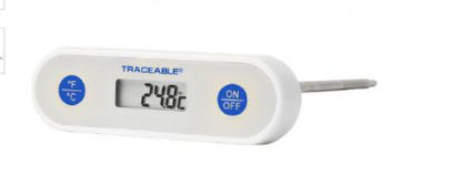 Picture of Digital Piercing Thermometer Traceable® Fahrenheit / Celsius -58° to +536°F (-50° to +280°C) Stainless Steel Probe Insertable Battery Operated90205-04