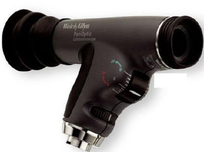 Picture of Ophthalmoscope Wall Transformer Welch Allyn PanOptic™ Wall Station Coaxial 3.5 V Halogen HPX® Lamp11800-V