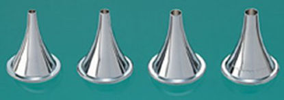 Picture of Ear Speculum Tip Set Round Tip Size 1 to 4 Chrome Plated 4.5, 5.5, 6.5, 7.5 mm Reusable19-2