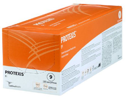 Picture of Surgical Glove Protexis™ PI Size 7.5 Sterile Pair Polyisoprene Extended Cuff Length Smooth Ivory Chemo Tested2D72PT75X