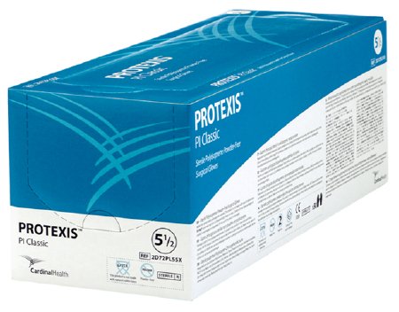 Picture of Surgical Glove Protexis™ PI Classic Size 6.5 Sterile Pair Polyisoprene Extended Cuff Length Smooth Ivory Not Chemo Approved2D72PL65X