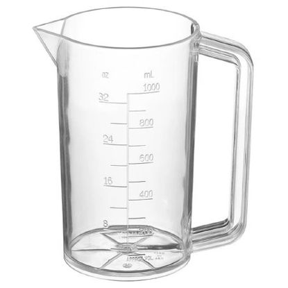 Picture of Laboratory Beaker Nalgene™ With Carrying Handle HDPE 1,000 mL (32 oz.)1223-1000