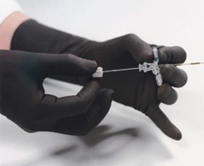 Picture of Radiation Reducing Glove ProGuard™ RR1 Size 8 Sterile Pair Latex / Lead Extended Cuff Length Fully Textured Brown Not Chemo Approved925920/NA/NA/SIZE 8