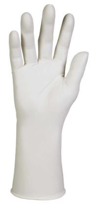 Picture of Cleanroom Glove Kimtech Pure® G3 Size 6 Nitrile White 12 Inch Beaded Cuff Sterile Pair56888