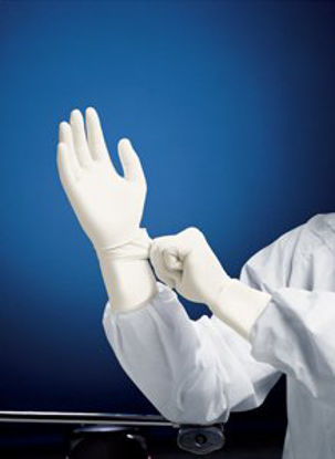 Picture of Cleanroom Glove Kimtech Pure® G3 Size 6.5 Nitrile White 12 Inch Beaded Cuff Sterile Pair56889