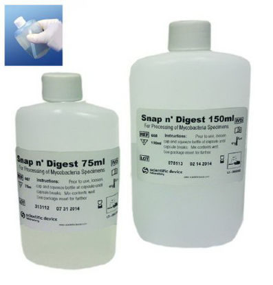 Picture of Microbiology Reagent Snap n’ Digest Digestion Fluid 4% 10 X 150 mL667