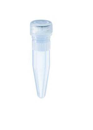 Picture of Sarstedt Tube Closure Polypropylene Screw Cap Clear 44 mm, 10.8 mm Diameter Sterile72.692.005