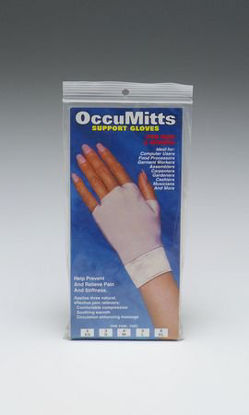 Picture of Support Gloves Occumitts® Fingerless Medium Wrist Length Ambidextrous Nylon / Spandex450-4M