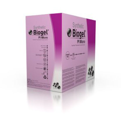 Picture of Surgical Glove Biogel® PI Micro Size 6 Sterile Pair Polyisoprene Extended Cuff Length Micro-Textured Straw Not Chemo Approved48560