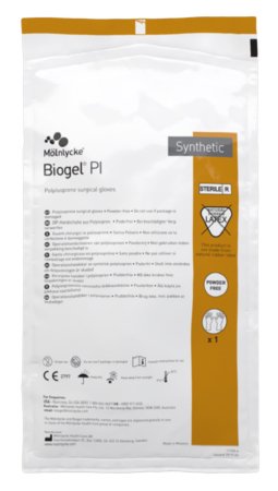 Picture of Surgical Glove Biogel® PI Size 8.5 Sterile Pair Polyisoprene Extended Cuff Length Smooth Ivory Not Chemo Approved40885