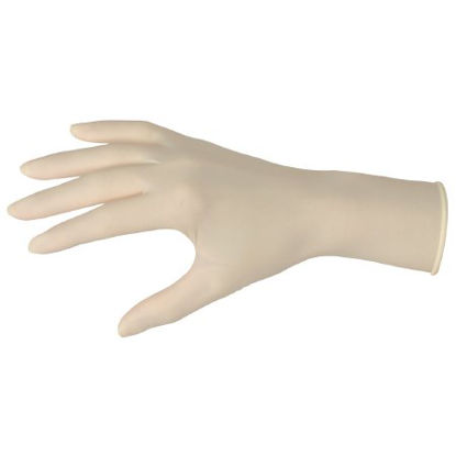 Picture of Exam Glove NitriDerm® Ultra White X-Large NonSterile Nitrile Standard Cuff Length Fully Textured White Not Chemo Approved167350
