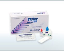 Picture of Rapid Test Kit Status Infectious Disease Immunoassay Strep A Test Throat Swab Sample 25 Tests34025
