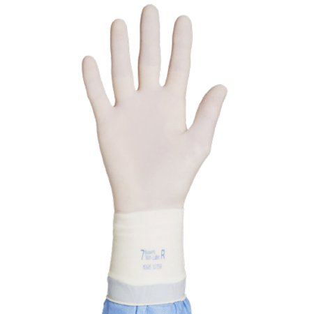 Picture of Surgical Glove Biogel® PI UltraTouch®S Size 6.5 Sterile Pair Polyisoprene Extended Cuff Length Smooth Ivory Not Chemo Approved45565