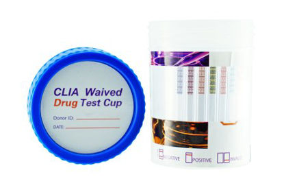 Picture of Drugs of Abuse Test 6-Drug Panel AMP, COC, mAMP/MET, OPI2000, PCP, THC Urine Sample 25 TestsHCDOAV-164