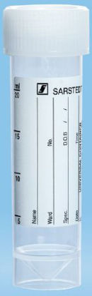 Picture of Centrifuge Tube Conical Bottom, Skirted Plain 25 X 90 mm 25 mL Without Color Coding Screw Cap Polypropylene Tube63.9922.252