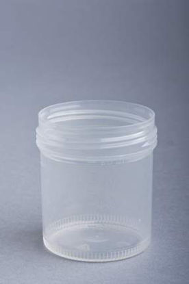 Picture of Specimen Collection Cup with Temperature Strip Samco™ Wide-Mouth Bio-Tite™ 53 mm Opening Polypropylene 90 mL (3 oz.) Screw Cap Patient Information NonSterile02 1106