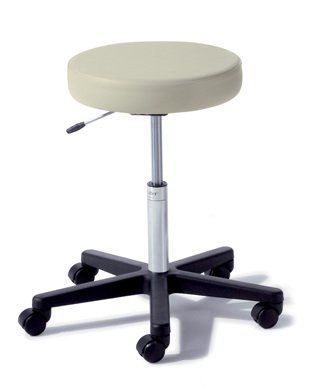 Picture of Air Lift Exam Stool Ritter® 272 Value Series Backless Pneumatic Height Adjustment 5 Casters Ultra Pelican272-001-999