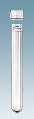 Picture of Centrifuge Tube Round Bottom Plain 12 X 75 mm 4.5 mL Without Color Coding Screw Cap Polypropylene TubeNC9296004
