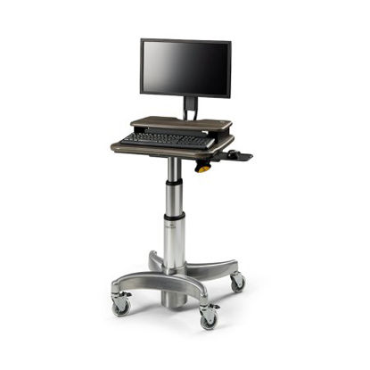 Picture of Midmark® Workstation Secure Laptop Workstation with Mouse Tray Without Drawers Without Shelves6219-001-459