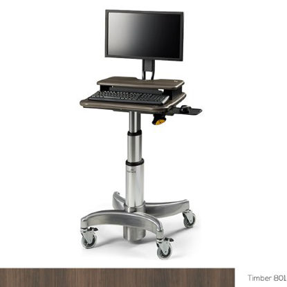 Picture of Midmark® Workstation Secure Laptop Workstation with Mouse Tray Without Drawers Without Shelves6219-001-801